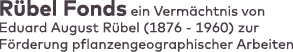 Logo Rübel Fonds